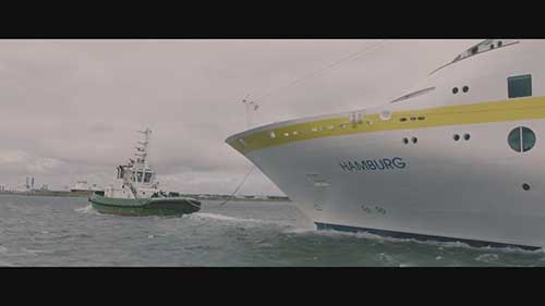 大型船只如何进入都柏林港