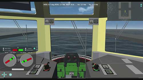 ASD拖轮模拟系统1