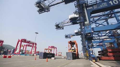 从物流的角度看韩国釜山新港