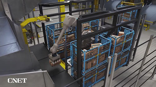 亚马逊的仓库机器人