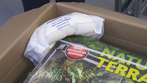 包装里的泡沫填充