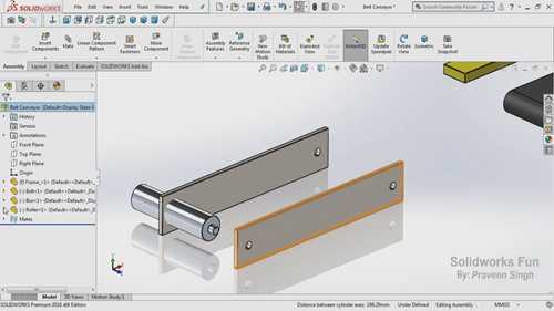 简易带式输送机的设计及组装