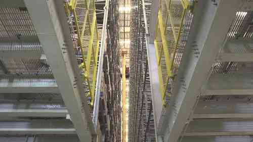 日新的自动化仓库