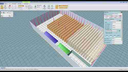 如何使用CLASS模拟仓库布局