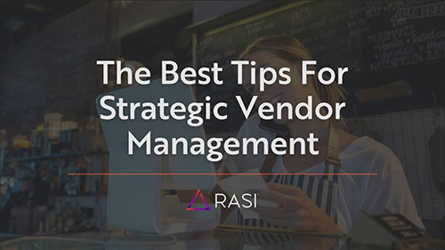 餐饮业战略供应商管理