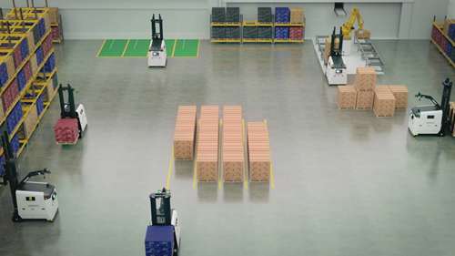 德马泰克自动搬运车