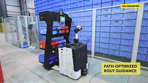 自动引导车拣选系统