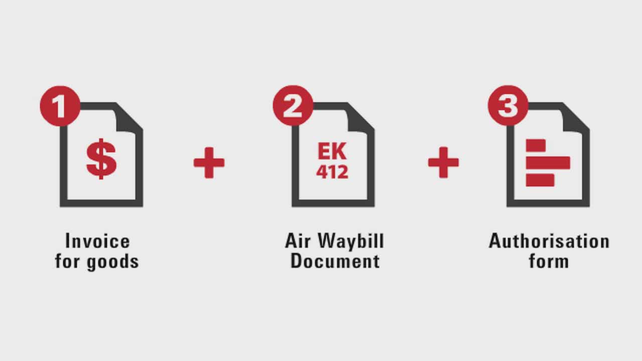 航空运输货物的清关