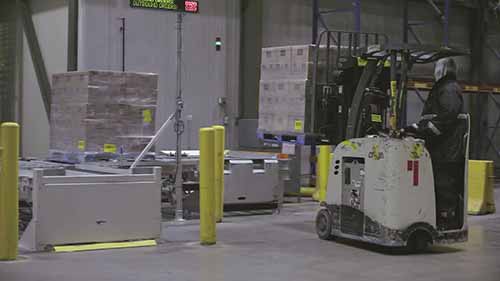 冷库中的自动存储及检索系统