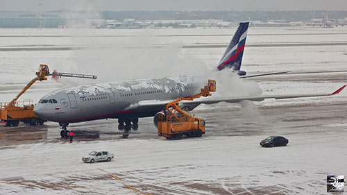 大雪如何影响航空飞行？