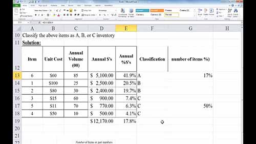 用Excel来将商品归类
