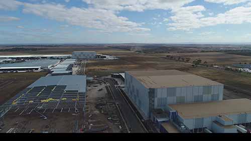 航拍墨尔本NewCold冷库