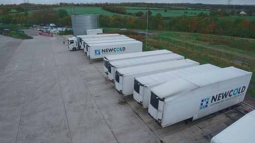 英国韦克菲尔德的冷库