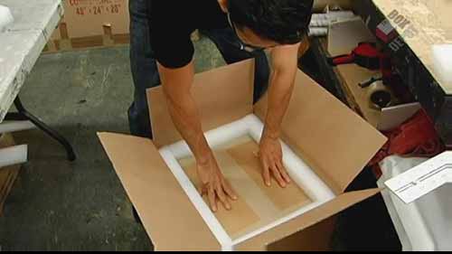 教科书式示范-如何在大箱中装下两件货物