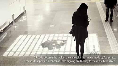 脚印画报——人人都是这件艺术品的参与者