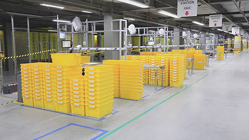 从仓库到电子配送中心的演变