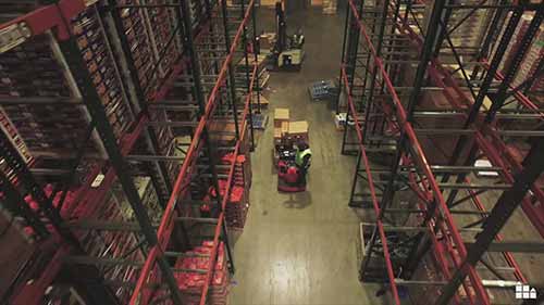 全食超市的冷链基地