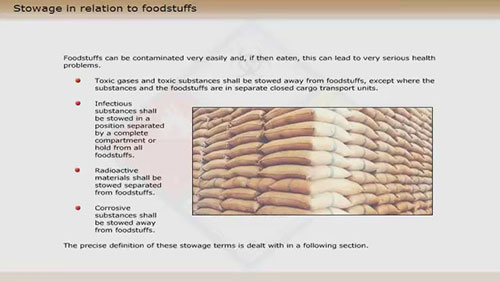 危险物品的运输操作