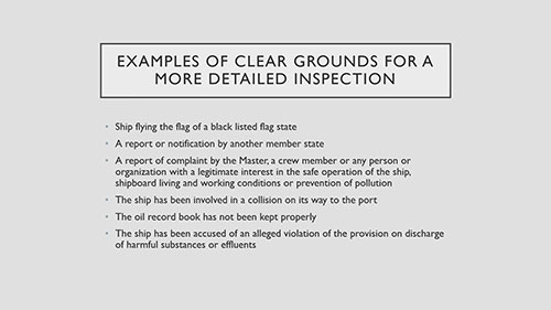 港口国监督下，船舶被滞留的证据是什么？