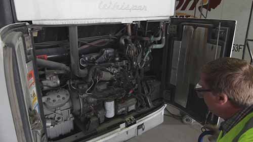 冷藏车的行前检查