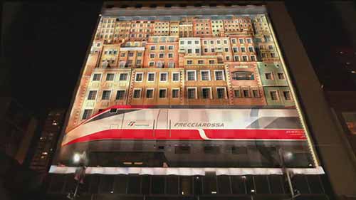 3D建筑灯光展助力电影《致命伴旅》