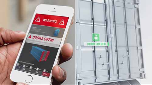 温度控制物品的实时监控