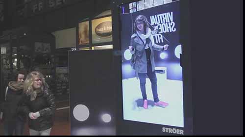 虚拟现实试鞋系统