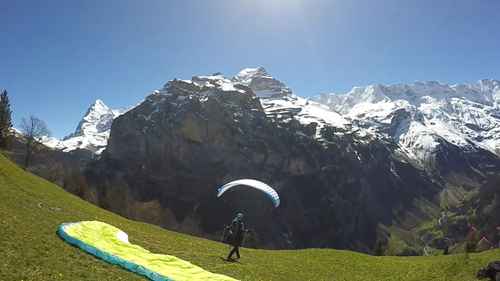 瑞士滑翔伞圣地