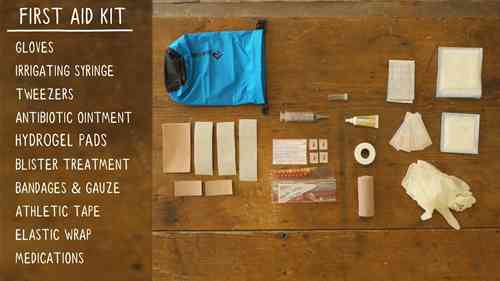 徒步必备急救物品