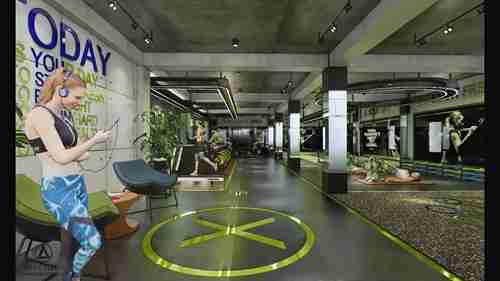 健身房的室内设计