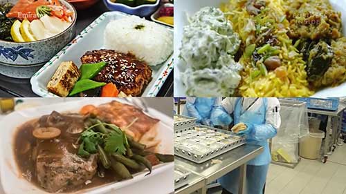 阿联酋航空餐的制作过程