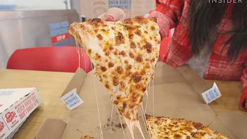 达美乐披萨的制作过程