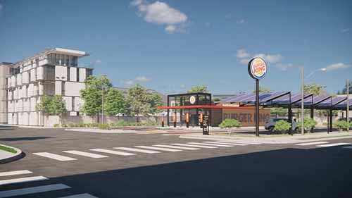 汉堡王餐厅设计1