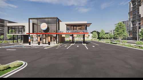 汉堡王餐厅设计2