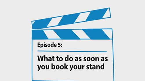 5预定展位之后的工作