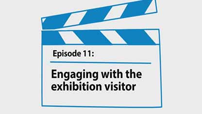 11与参展人员互动