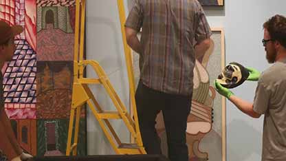 Smart艺术博物馆布展过程