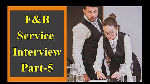 服务行业面试问答5