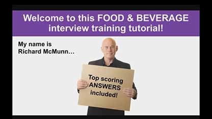 餐饮行业面试问题及答案