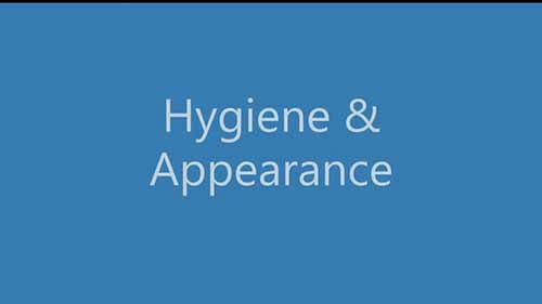 外表形象和个人卫生