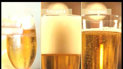 服务员上啤酒的礼仪规范