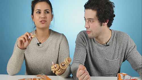 美俄国民交换零食