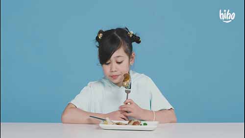 儿童品尝德国菜