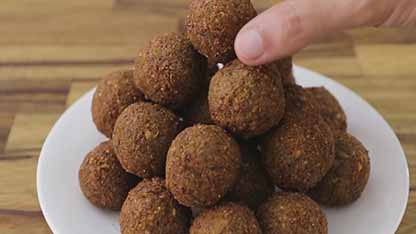 中东菜8油炸鹰嘴豆饼