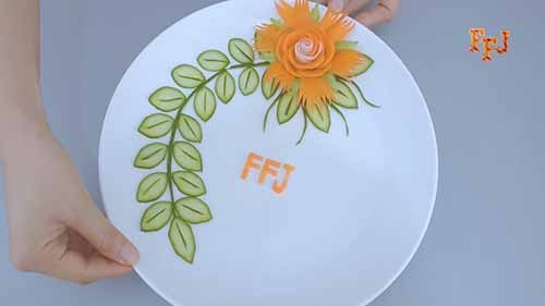 食物装饰的5个创意2