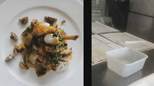 烹饪学校考试过程