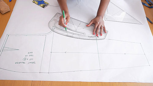 服装制版教程：牛仔裤