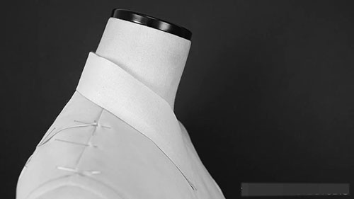 如何绘制立领纸样