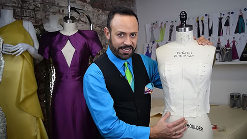 胸衣立体裁剪教程