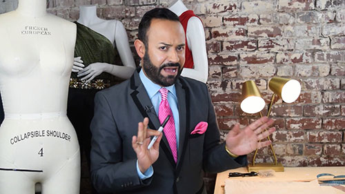 裤子立体裁剪教程 01